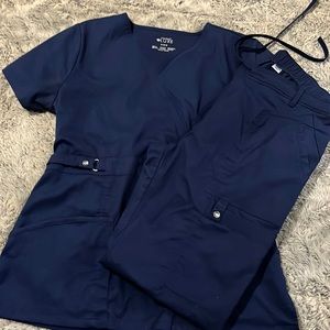 Navy Blue scrub bundle